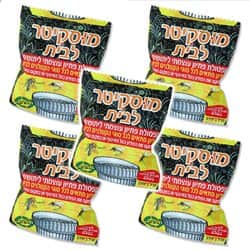 קפסולות פיתיון ליתושים מוסקיטר לבית מארז חמישייה