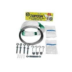 רשת להרחקת יונים שקופה אנטיונה